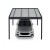 Carport ECO – aluminiowa wiata samochodowa, widok frontowy