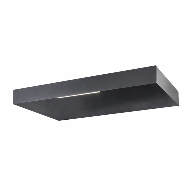 Daszek Line aluminiowy – minimalistyczne zadaszenie nad drzwi z profilem LED